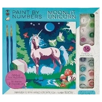 Set školních potřeb Malowanie po numerach - Jednorożec STnux