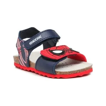 Dámské sandále Sandály Geox SPIDER-MAN B S.Chalki B. C B152QC 00058 C4075 M Tmavomodrá 20