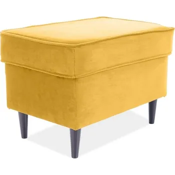 Taburet Taburet Ron Velvet, žlutá
