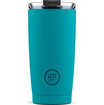 Termohrnek Nerezový termohrnek COOL BOTTLES Vivid Turquoise třívrstvý 550ml