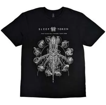 Merch Sleep Token: Sleep Token Unisex T-shirt: Tomb Whale (xx-large) XXL