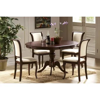 Jídelní stůl Jídelní stůl Olivia 106 × 106 cm, tmavý ořech