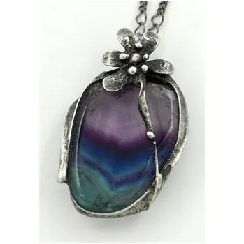 Náhrdelník Jarní den - fluorit