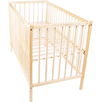 Dětská postýlka Dětská borovicová postýlka New Baby DOMINIC EKO