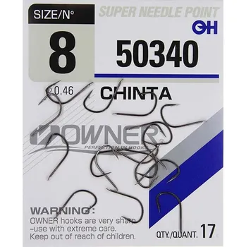 Rybářský háček Háček OWNER CHINTA 50340 Vel. 6 - bal. 16ks.