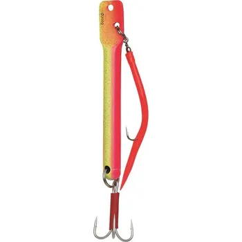 Rybářský háček Pilker Kinetic Torpedo Orange/Yellow Hmotnost 300gr