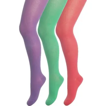 Hladké dětské punčochové kalhoty SOFT COTTON - Jaro/léto, 2-6 let růžová 92/98