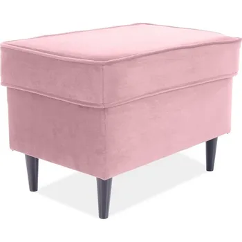 Taburet Taburet Ron Velvet, růžová