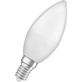Žárovka Antibakteriální LED žárovka E14 OSRAM LC CL B 5,5W (40W) teplá bílá (2700K), svíčka