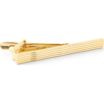 Spona na kravatu Zvlněná kravatová spona zlaté barvy - Warren Asher