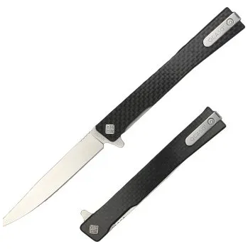 kapesní nůž Zavírací nůž Solstice, Carbon Fiber + Satin, OCASO