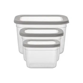 Chladič na víno HRANATÁ DÓZA NA POTRAVINY FOODIE 800ML, 1,3L, 2,3L - SET 3