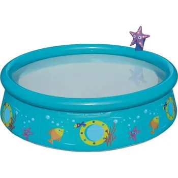 Bazén Dětský bazén s nafukovacím okrajem a sprchou Bestway