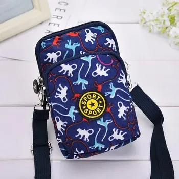 Kabelka Malá nylonová kabelka na mobil - 3