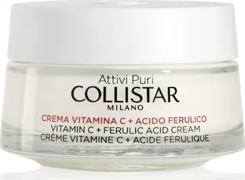 Pleťový krém Collistar Attivi Puri Vitamin C + Ferulic Acid Cream rozjasňující krém 50 ml