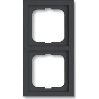 vypínač ABB Future Linear dvojrámeček antracit 1754-0-4241 (1722-181K) 2CKA001754A4241