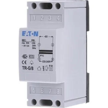 Transformátor Zvonkový transformátor EATON TR-G/8 230V/8VAC 8VA 272480