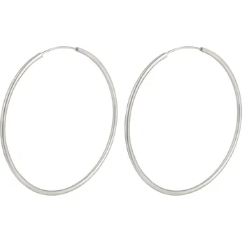 Náušnice Olivie Stříbrné 5cm KRUHY 7089 Ag 925; ≤4,8 g.