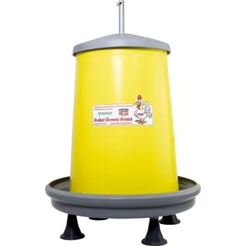 krmítko pro hospodářská zvířata Selko Plastové tubusové krmítko se zásobníkem na cca 10kg krmiva