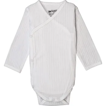 Kojenecký body Lodger Romper LS Seersucker Cloud Dancer 62