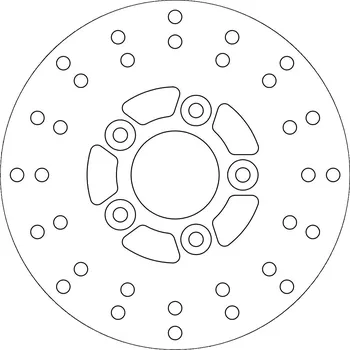 Brzda pro motocykl brzdový kotouč, NEWFREN DF4009A
