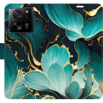 Pouzdro na mobilní telefon iSaprio flip pouzdro Blue Flowers 02 pro Xiaomi 13T / 13T Pro