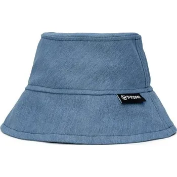 Kojenecká čepice T-Tomi Bucket hat DENIM - Washed (1-2 roky)