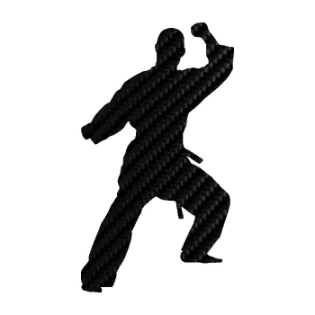 Polep vozidla Karate 014 levá (50 - 3D karbon černý) SAMOLEPKA NA AUTO, NÁLEPKA, FÓLIE, POLEP, TUNING, VLASTNÍ TEXT, TISK, AUTOSAMOLEPKY.cz, POLEPY, OBRÁZEK, LOGO, 3D STICKERS