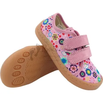 Chlapecké bačkory Dětské barefoot plátěnky Froddo G1700379-5 MULTICOLOR - vel. 35