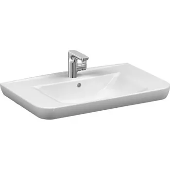 Umyvadlo Vitra SENTO umyvadlo 78 cm, s otvorem pro baterii, s přepadem, hygiene