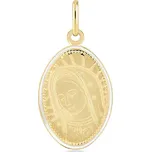 Lillian Vassago Zlatý přívěsek madonka LLV37-GP041