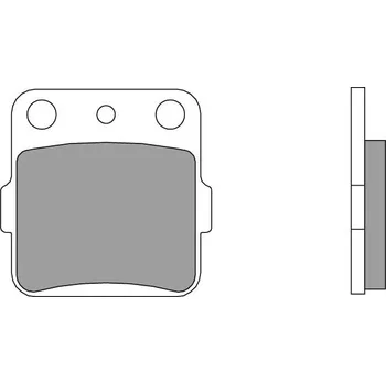 Brzdová destička Brzdové destičky BREMBO Off-Road Sintered Metal - 07HO32SX YAMAHA YZ 80 1993-2001