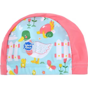 Plavecká čepice Dětská plavecká čepice Splashabout Kačenka, Velikost M 18+