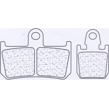 Brzdová destička Brzdové destičky CL BRAKES Street Sintered Metal - 1180XBK5 YAMAHA YZF-R1 2007-2014