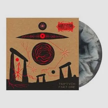 Zahraniční hudba LP Harvestman: Triptych: Part One 2024 Coloured Bone White & Black Galaxy Vinyl