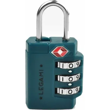 Visací zámek Legami zámek TSA Luggage Padlock petrol blue