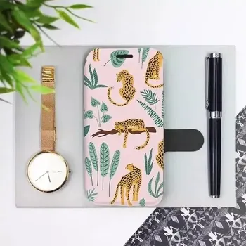 Pouzdro na mobilní telefon Flipové pouzdro Mobiwear na mobil Xiaomi 11 Lite 5G NE - MP07S Leopardi - VÝPRODEJ (Parádní flip obal, kryt, pouzdro Mobiwear na mobilní telefon Xiaomi 11 Lite 5G NE s motivem MP07S Leopardi)