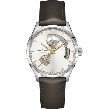 Módní doplněk Hamilton Jazzmaster Open Heart Auto H32675551 + prodloužená záruka 5 let + možnost výměny do 90 dní