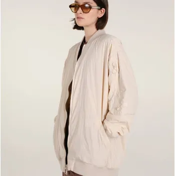 Pánský bomber EMBASSY OF BRICKS AND LOGS - Bomber bunda Philly / pale sand Velikost: L