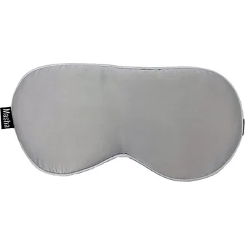 Cestovní polštářek Slee Masha Dark in here šedá maska na spaní