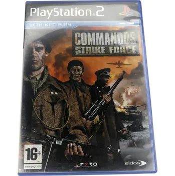 Hra pro starou konzoli Commandos: Strike Force - PlayStation 2