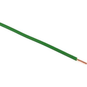 elektrický kabel Vodič CYA (H05V-K) 0,5 zelený laněný izolovaný instalační drát