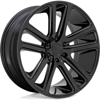 Příslušenství ke karavanu DUB S256 FLEX disk 24x10 5X127 78.1 ET10, Lesklá černá