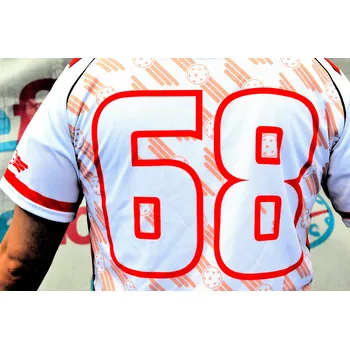 Florbalový dres FLOORBEE Uniform RN Florbalový dres XL, bílá / červená