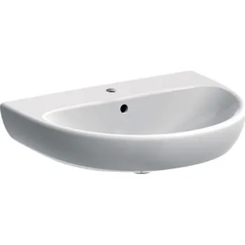 Umyvadlo Geberit SELNOVA umyvadlo 65 cm, s otvorem pro baterii a přepadem