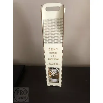 Dárková krabička Krabička na lahev s číslem