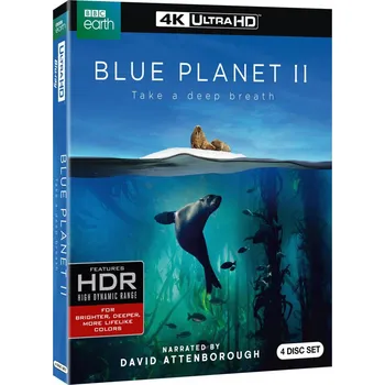 Blu-ray film Modrá planeta II - 4K Ultra HD Blu-ray + Blu-ray 6BD (bez CZ)