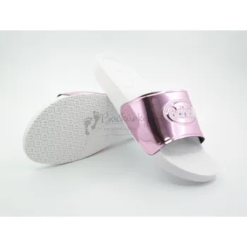 Dámské pantofle Pantofle SCHOLL WOW general comfort pink/white - vel. 35