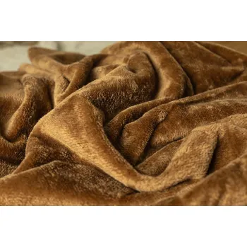 Polášek Holešov Metráž mikro oboustranné č.58 100% polyester Hnědá Mikro š.205 DEKA