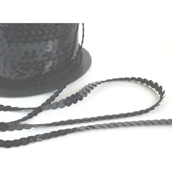 Výtvárné potřeby Flitry v metráži 6 mm, barva Černá (332)